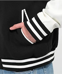 Key Street Lock And Black & White Varsity Jacket