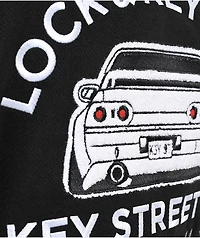 Key Street Lock And Black & White Varsity Jacket