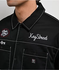 Key Street Low Standards Black Work Shirt