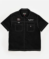Key Street Low Standards Black Work Shirt