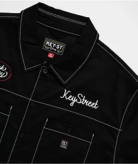 Key Street Low Standards Black Work Shirt