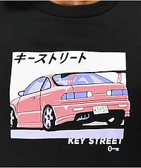 Key Street Moto Ichiban Black T-Shirt
