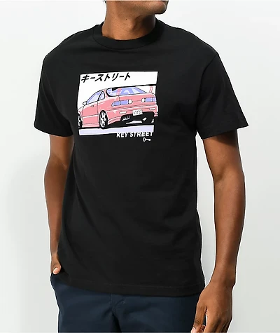 Key Street Moto Ichiban Black T-Shirt