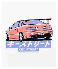Key Street Moto Ichiban Sticker