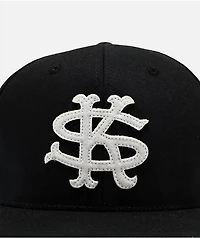 Key Street Outfield Black Snapback Hat