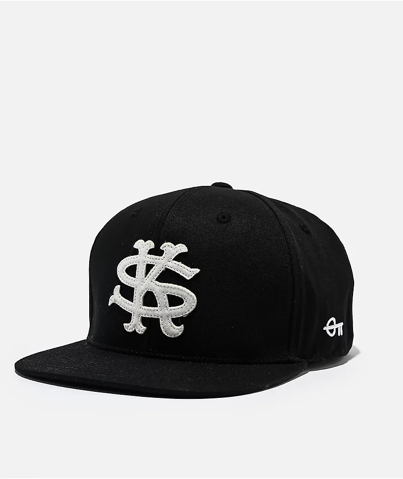 Key Street Outfield Black Snapback Hat