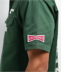 Key Street Parts & Service Green Work Shirt