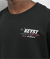 Key Street Racing Black T-Shirt