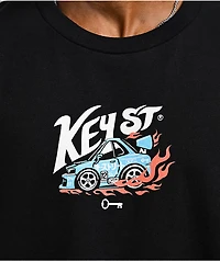 Key Street Racing Team Black T-Shirt
