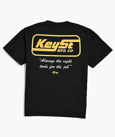 Key Street Right Tools Black T-Shirt