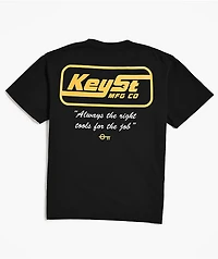 Key Street Right Tools Black T-Shirt