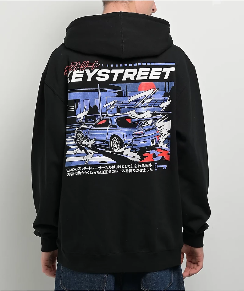 Key Street Send It Black Hoodie