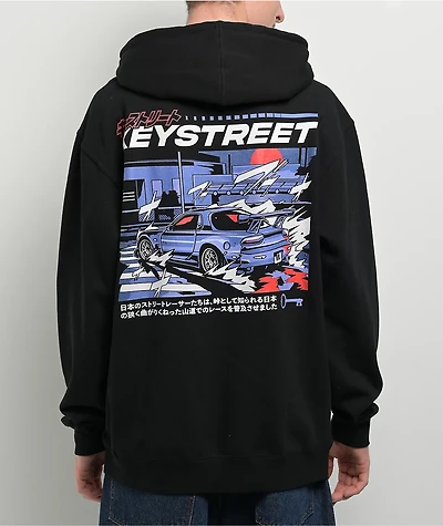Key Street Send It Black Hoodie