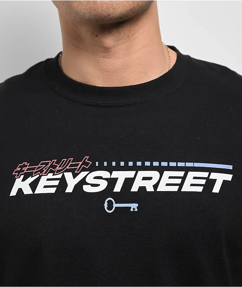 Key Street Send It Black T-Shirt