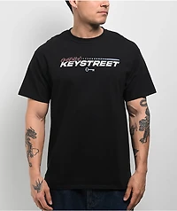 Key Street Send It Black T-Shirt