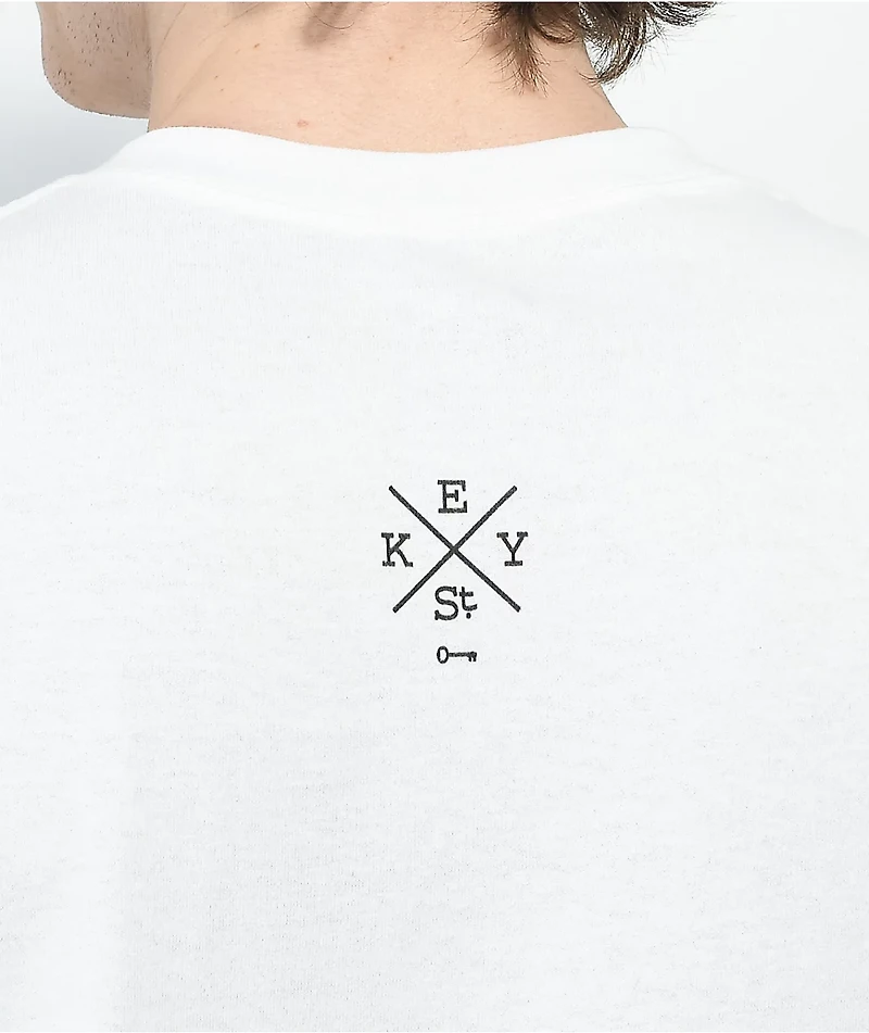 Key Street Sokudo White T-Shirt