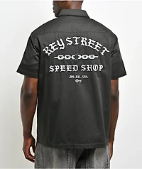 Key Street Speed Shop Black Work Shirt