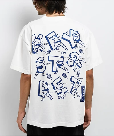 Key Street Sumo Wrestler White T-Shirt