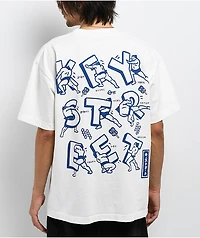 Key Street Sumo Wrestler White T-Shirt