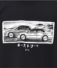 Key Street Versus 3 Black T-Shirt