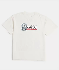 Key Street Wheels White T-Shirt