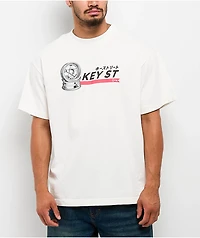 Key Street Wheels White T-Shirt
