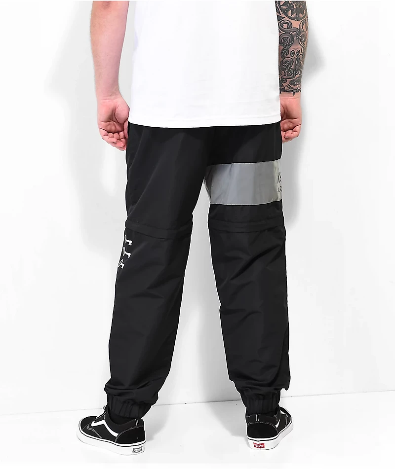 Key Street Yoru Windbreaker Black Pants