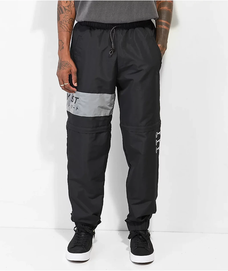 Key Street Yoru Windbreaker Black Pants