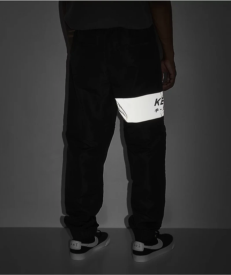 Key Street Yoru Windbreaker Black Pants