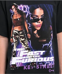 Key Street x Fast & Furious Letty Black T-Shirt