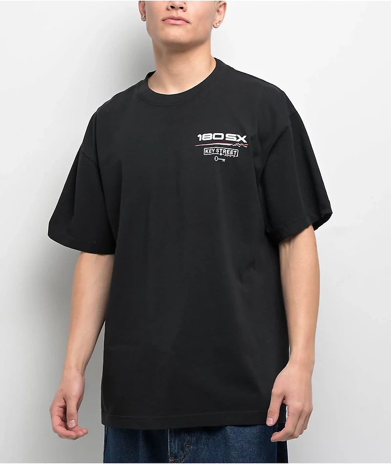 Key Street x NISMO 180SX Black T-Shirt