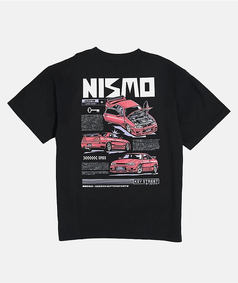 Key Street x NISMO 400R Black T-Shirt