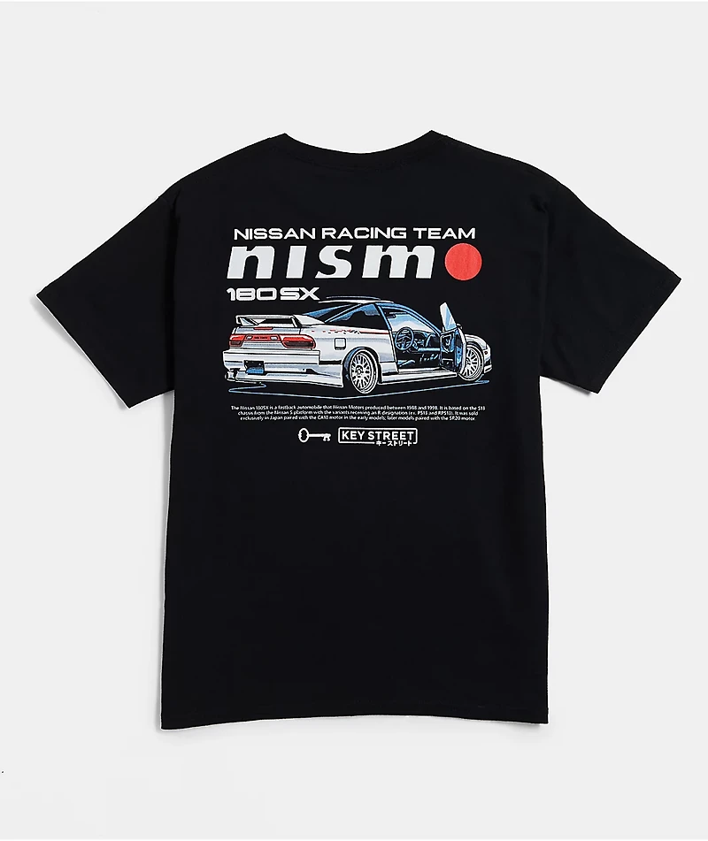 Key Street x NISMO Kids 180SX Black T-Shirt