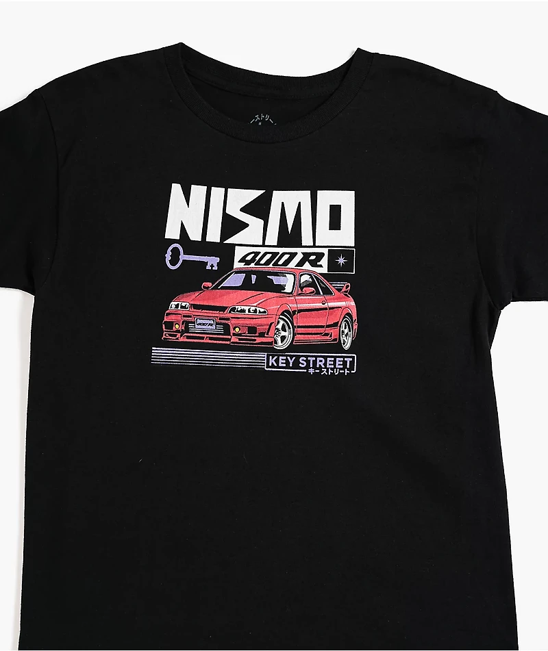 Key Street x NISMO Kids 400R Black T-Shirt