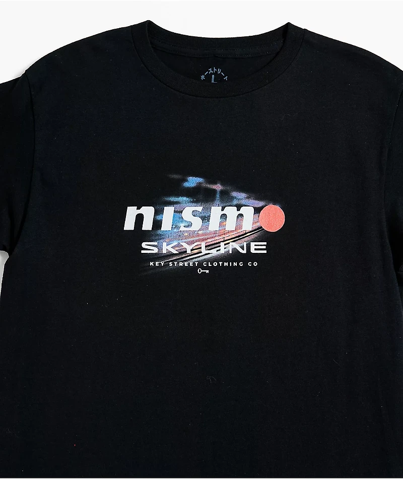 Key Street x NISMO Kids Skyline Black T-Shirt