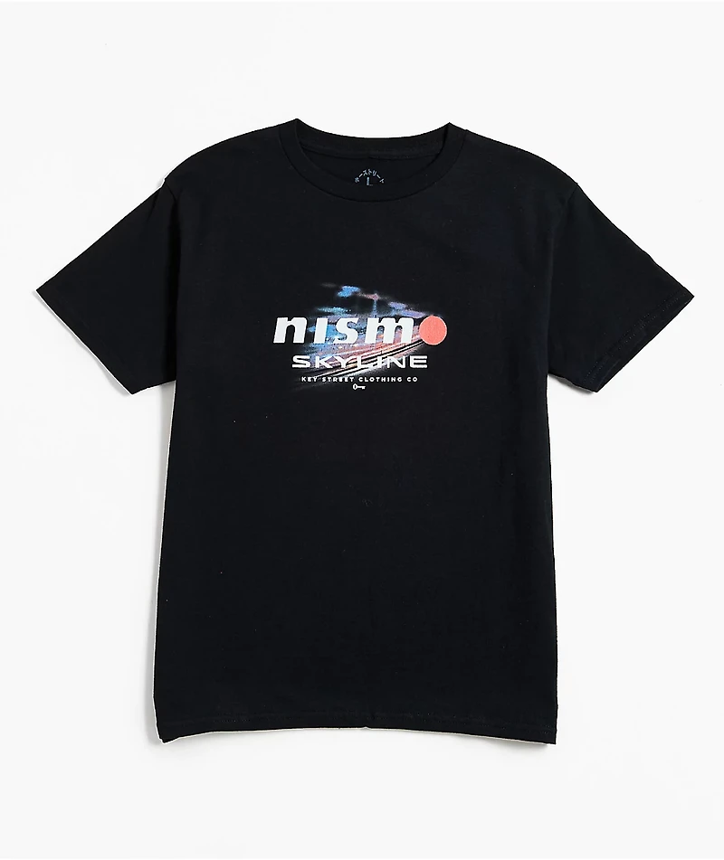 Key Street x NISMO Kids Skyline Black T-Shirt