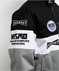 Key Street x NISMO Motorsport Black, White & Grey Racing Jacket