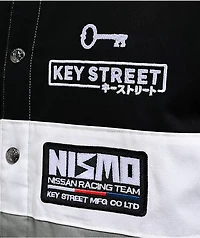 Key Street x NISMO Motorsport Black, White & Grey Racing Jacket