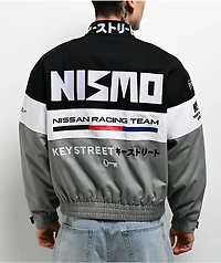 Key Street x NISMO Motorsport Black, White & Grey Racing Jacket