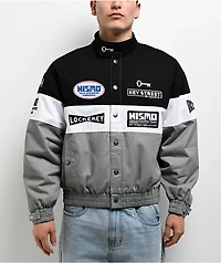 Key Street x NISMO Motorsport Black, White & Grey Racing Jacket