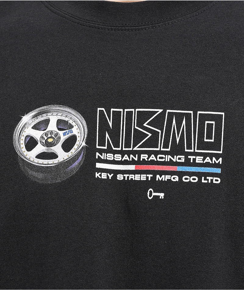 Key Street x NISMO Wheel Black T-Shirt