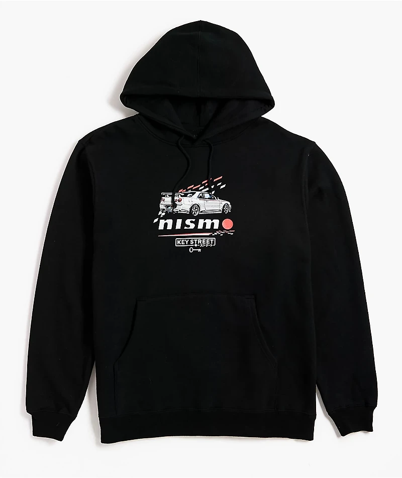 Key Street x Nismo GTR Black Hoodie