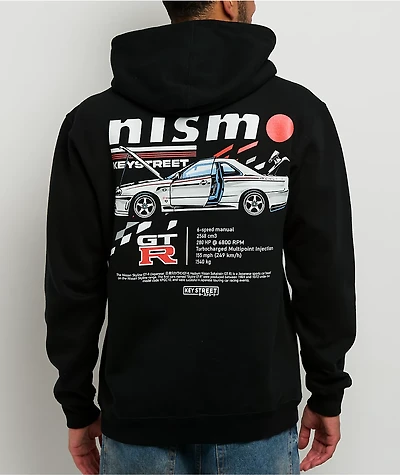 Key Street x Nismo GTR Black Hoodie
