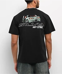 Key Street x Nissan S13 Black T-Shirt