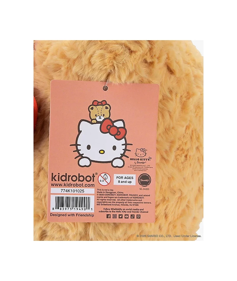 Kidrobot x Hello Kitty As Tiny Chum Plush Toy
