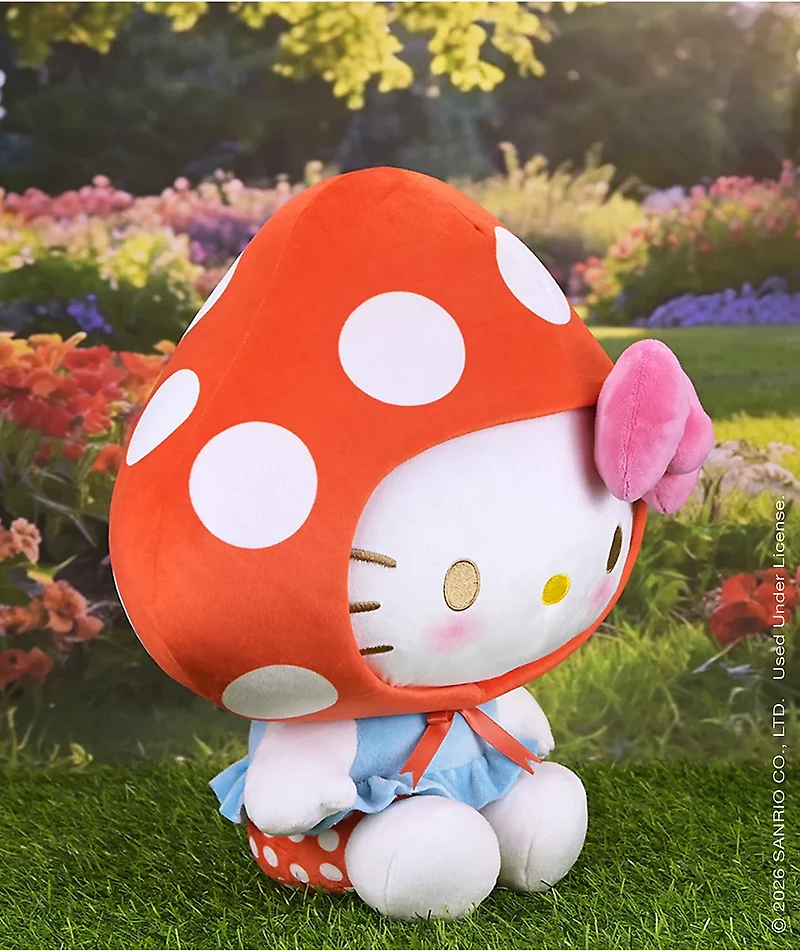 Kidrobot x Hello Kitty Mushroom Plush Toy