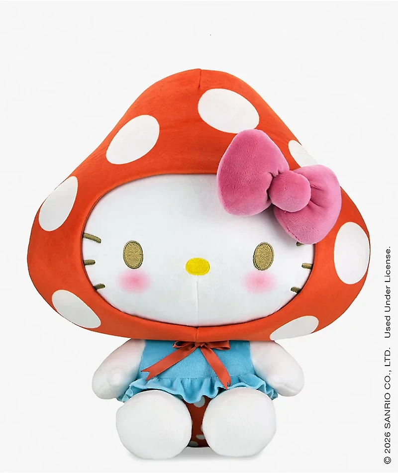 Kidrobot x Hello Kitty Mushroom Plush Toy