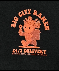 Kids Big City Ramen Black T-Shirt