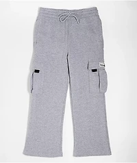 Kids Pro Club Grey Cargo Sweatpants