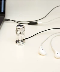 Kikkerland Design Karaoke Mini Microphone